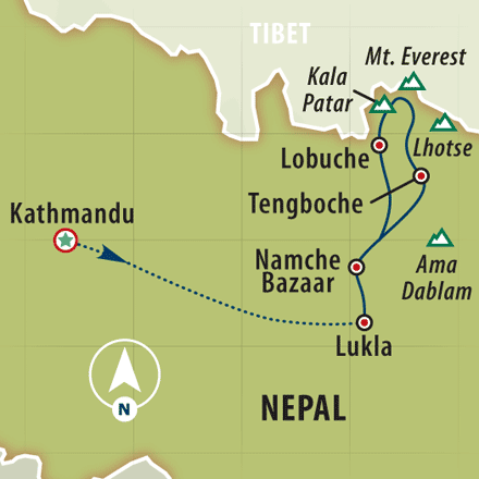 Scott Goldbach "Everest" Map